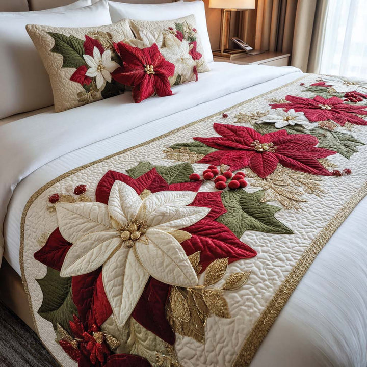 Couverture de Lit Matelassée de Noël