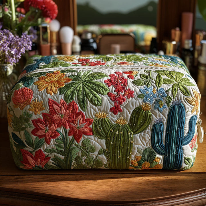 Sac à maquillage matelassé Prickly Pal Magic