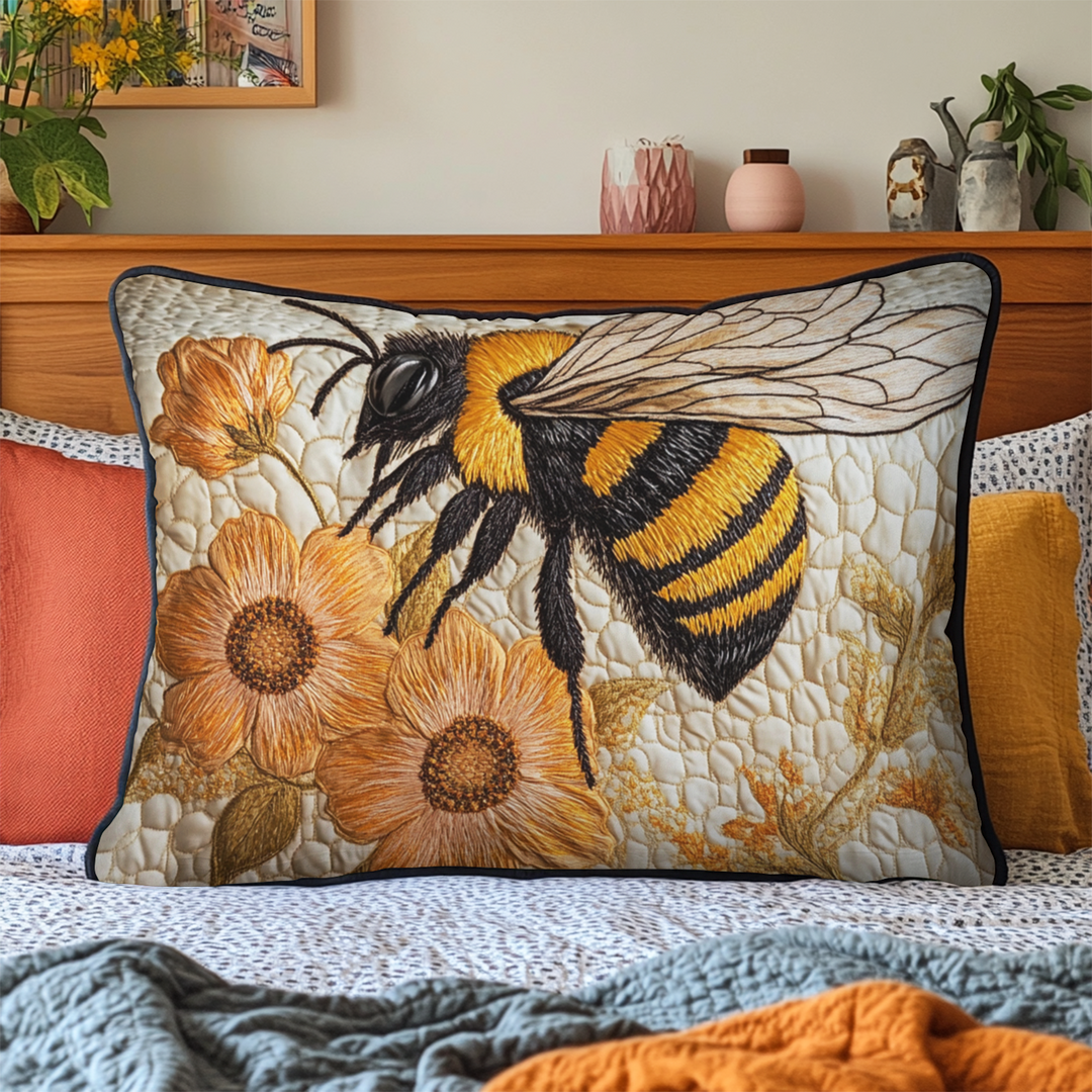 Housse de Coussin Matelassée Sweet Swarm NCU0VH5138