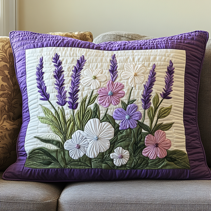 Housse de Coussin Matelassée Blossom Haven NCU0VH4817
