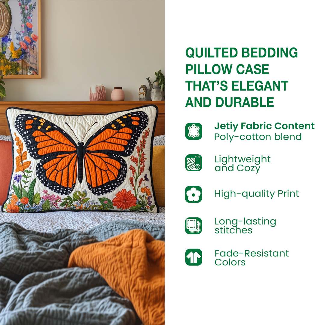Housse de Coussin Matelassée Rêves de Fleurs Sauvages NCU0PT11284
