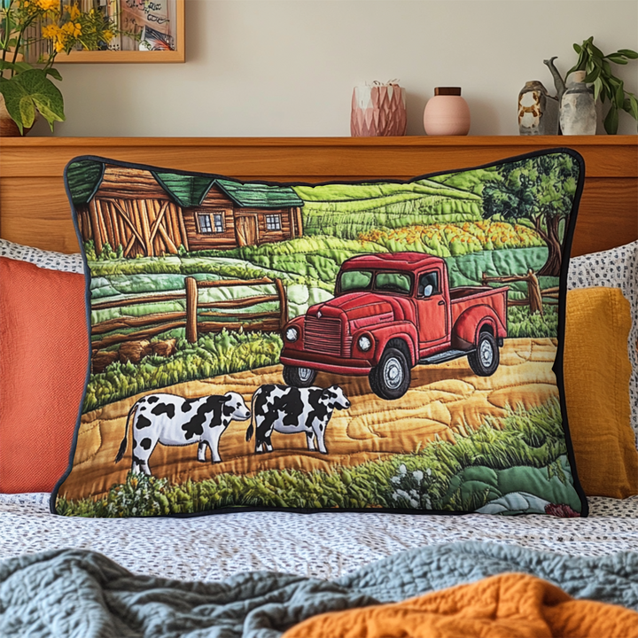 Housse de Coussin Matelassée Country Ride NCU0VH4190