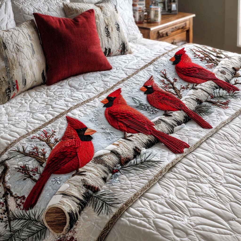 Couverture de Lit Matelassée de Noël