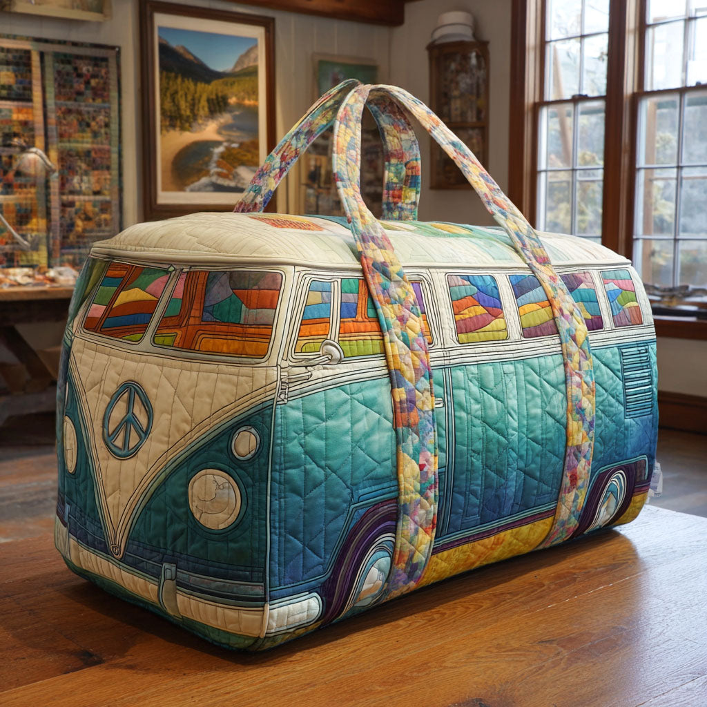 Sac de voyage matelassé Hippie Van