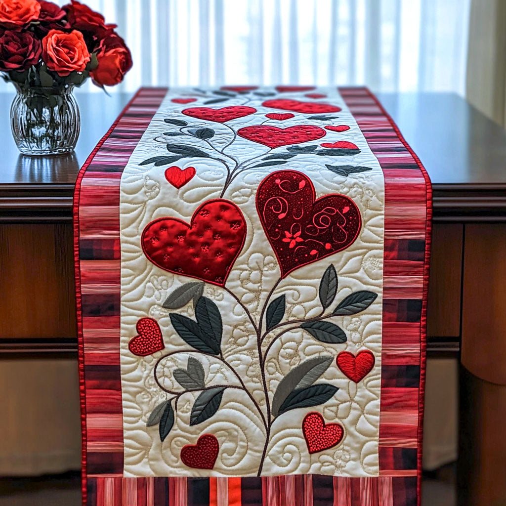 Chemin de Table Matelassé Romance Bloom NCU0NT2720