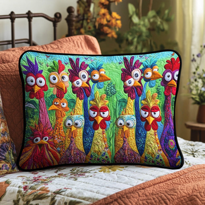 Housse de Coussin Matelassée Rooster Riot NCU0PT8455