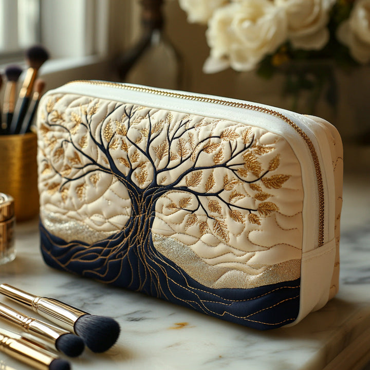 Trousse de Maquillage Matelassée Rooted Harmony