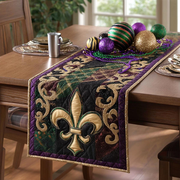Nappe en Patchwork de Mardi Gras NCU0VT372