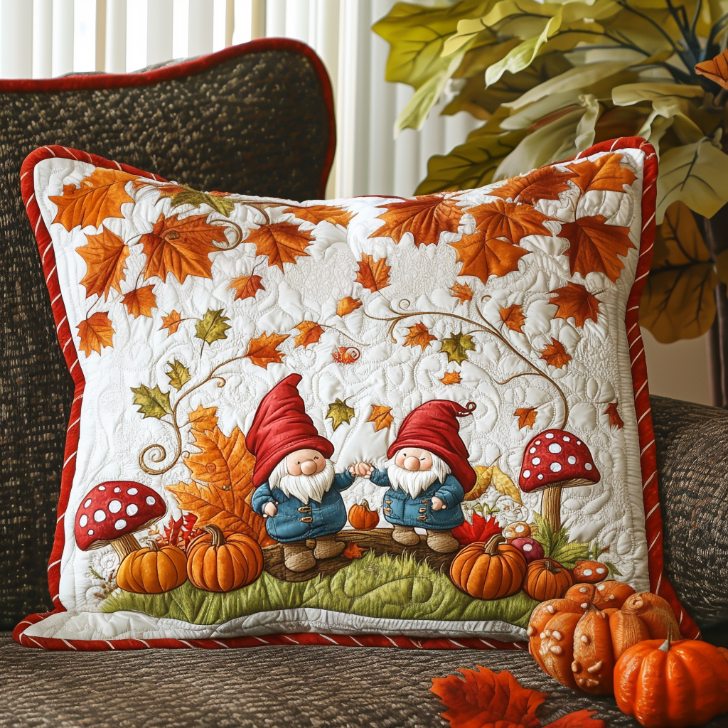 Housse de Coussin Matelassée Gnome Rustique NCU0NT8853