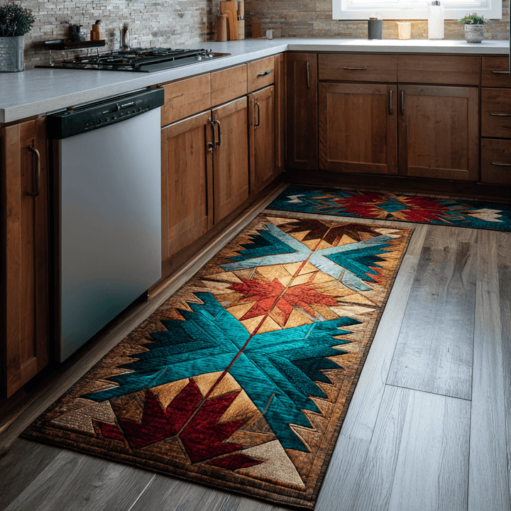 Tapis de Cuisine de Ligne Rustique NCU0DK10919
