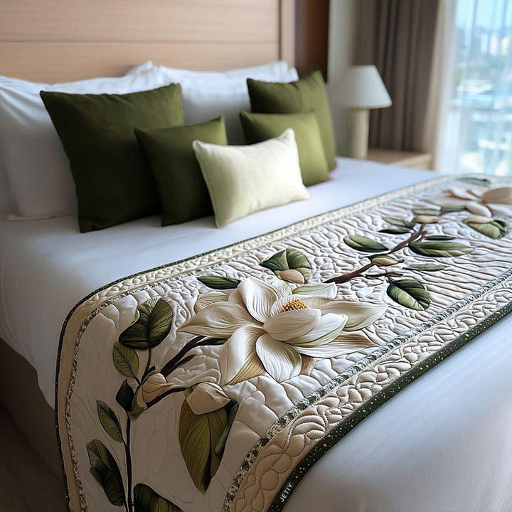 Couverture de lit matelassée Magnolia Rustique