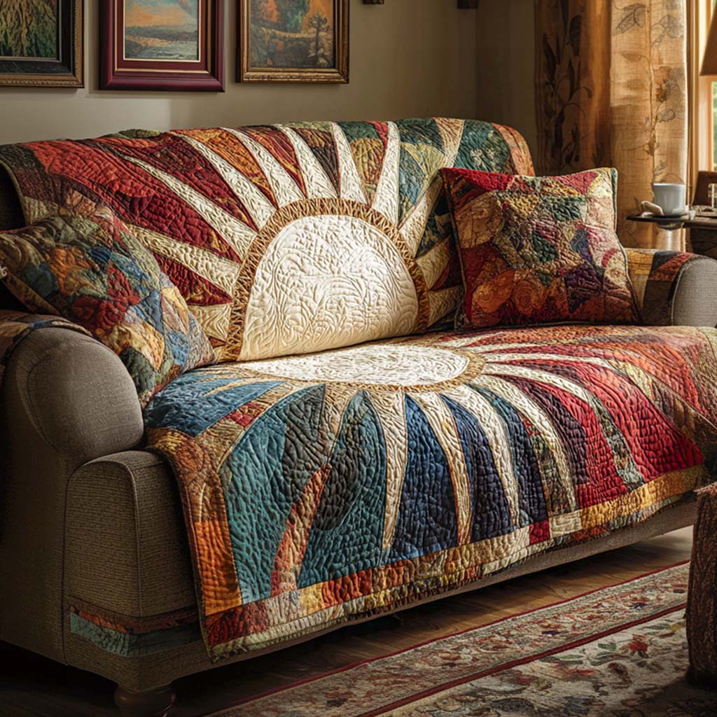 Housse de canapé matelassée Sunshine