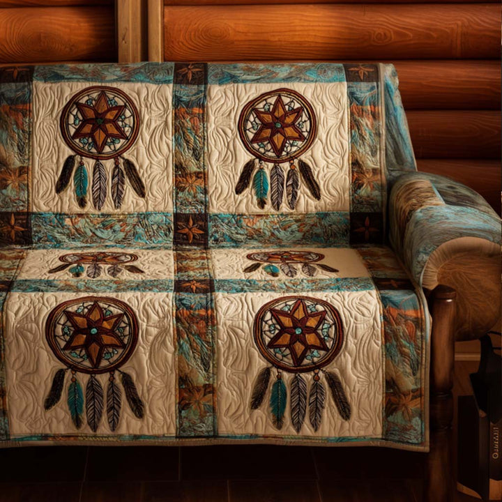 Housse de canapé matelassée Native