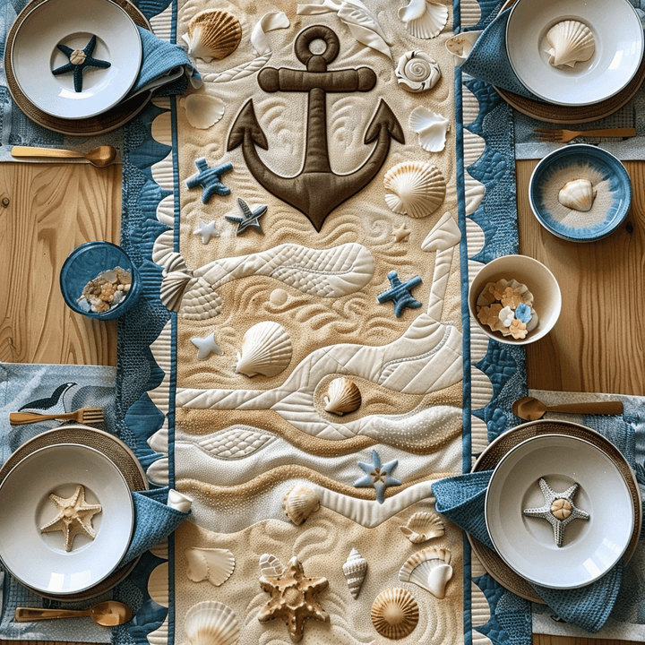 Chemin de Table Matelassé Sandy NCU0TH299