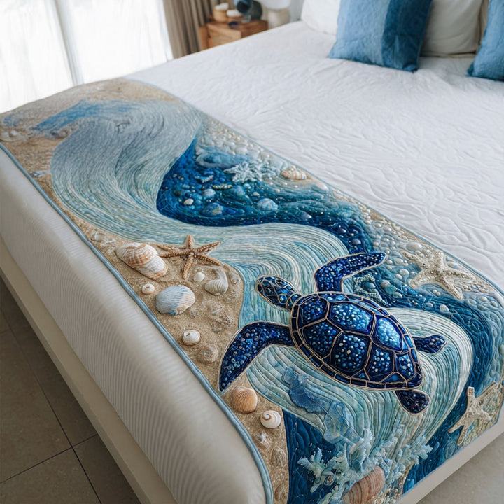 Couverture de Lit Matelassée Sandy Steps