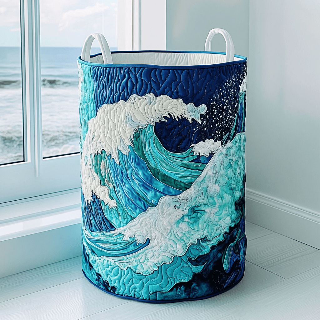 Panier à Linge Matelassé Sea Crest NCU0DDK863