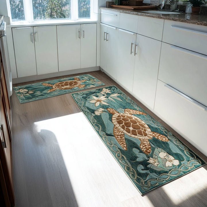 Tapis de cuisine Seafoam Trails NCU0PT10166