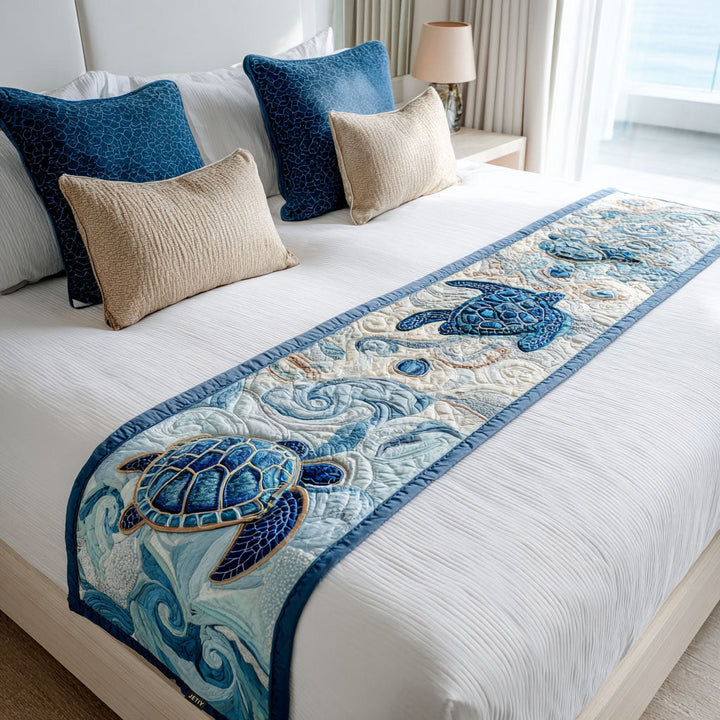 Couverture de Lit Matelassée Tortue