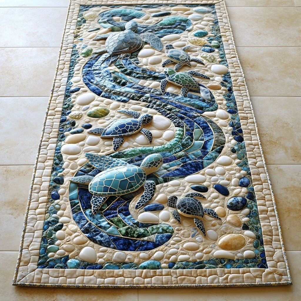 Nappe Quiltée Tortue de Plage NCU0PT2499
