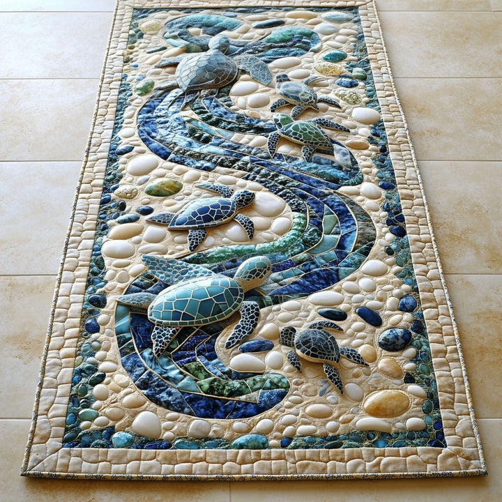 Nappe Quiltée Tortue de Plage NCU0PT2499