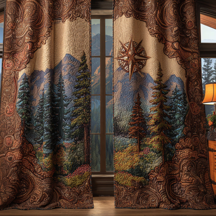 Rideaux Matelassés Serene Pines NCU0DV8557