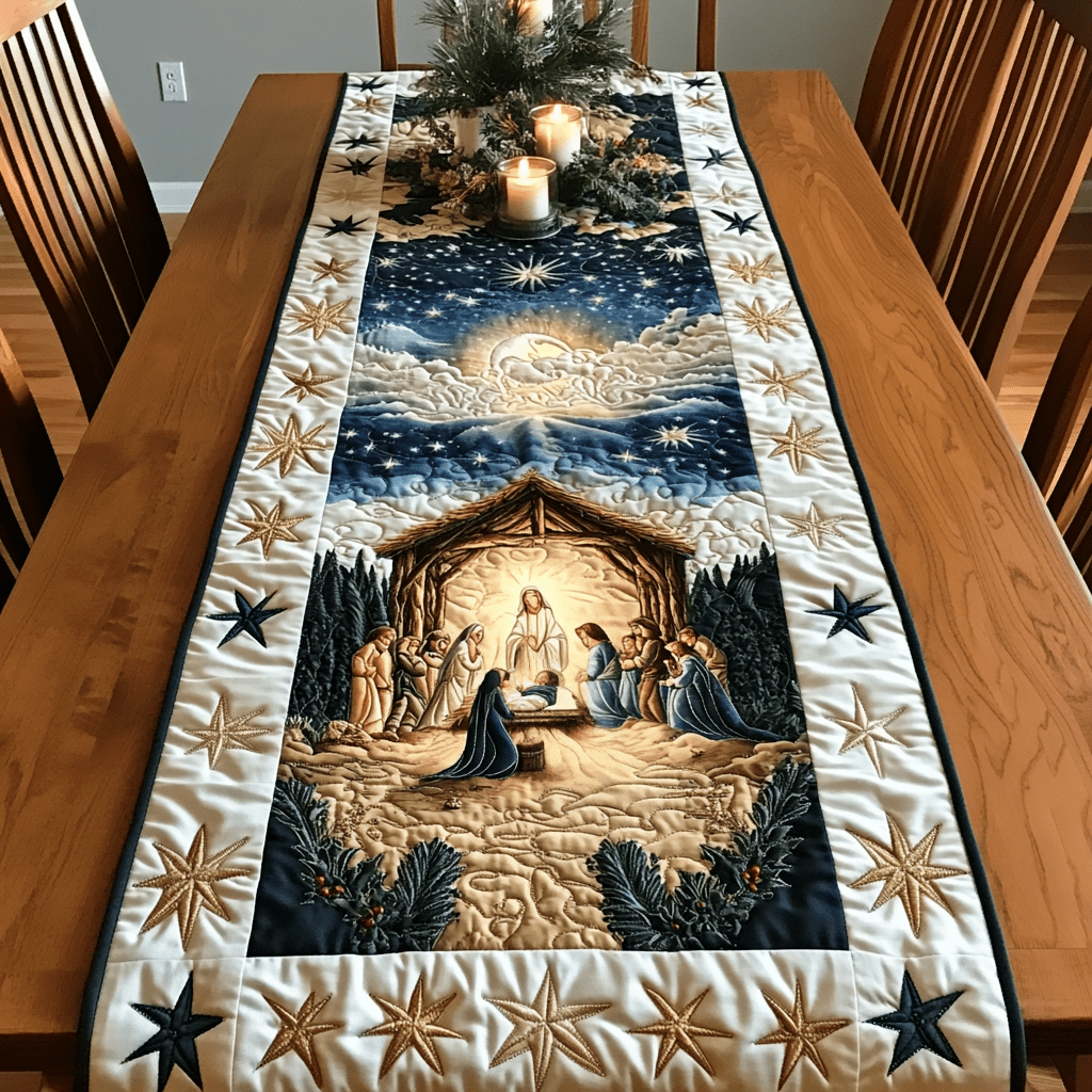 Chemin de Table Matelassé Joy NCU0VH297