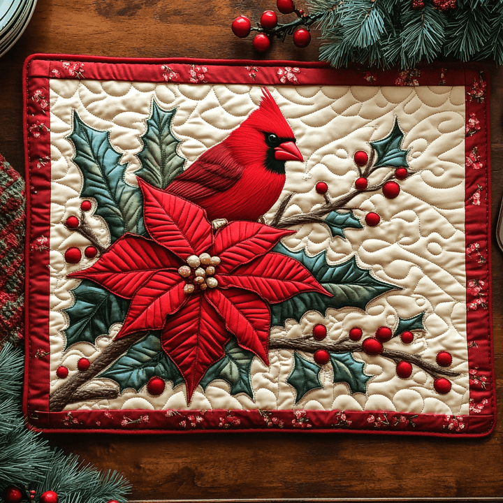 Nappe Matelassée Cardinal des Neiges NCU0DV1132