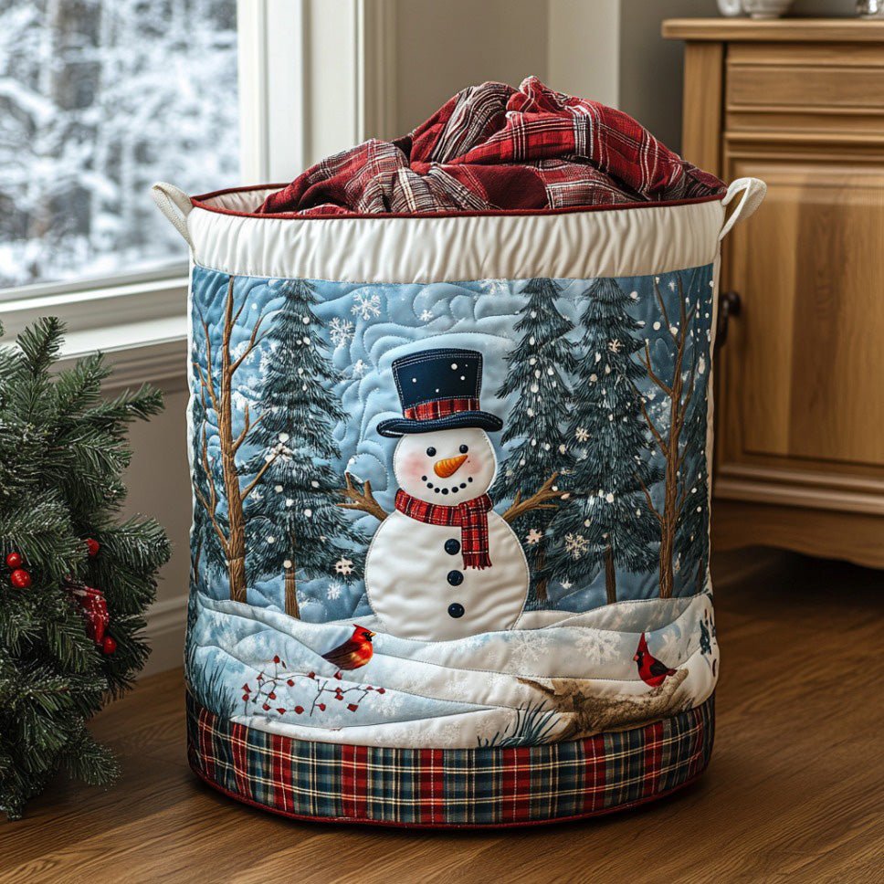 Panier à Linge Matelassé de Noël NCU0QN028