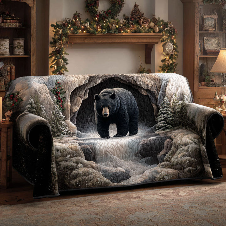 Housse de Canapé Matelassée Ours des Neiges