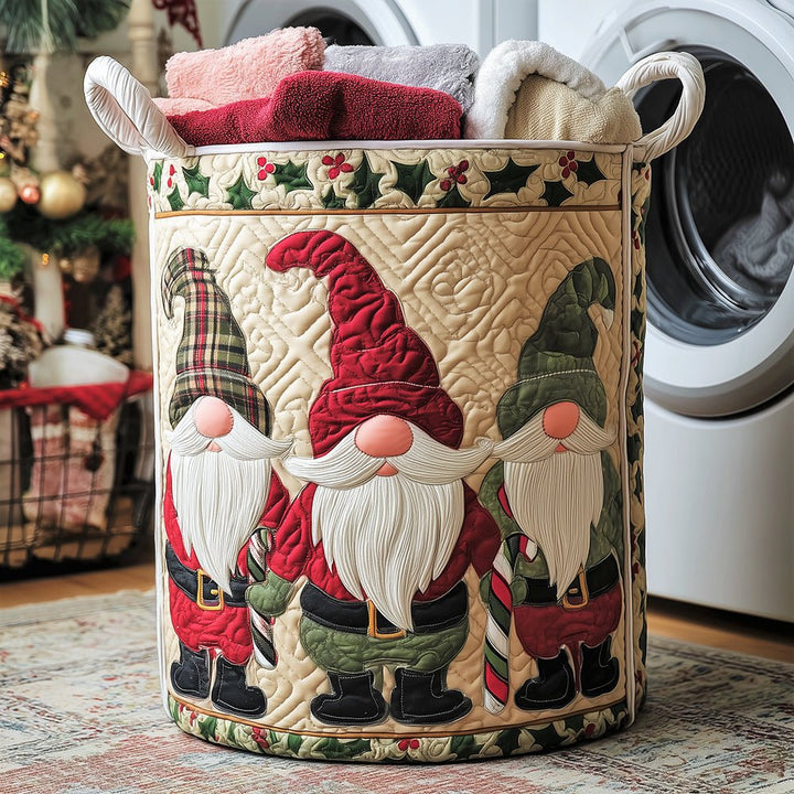Panier à Linge Matelassé Gnome Neige NCU0TH3147