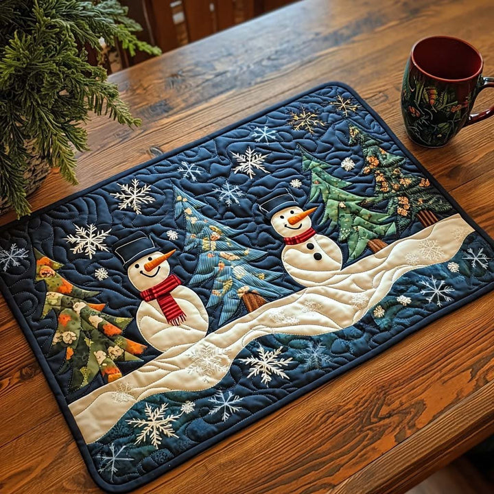 Placemats Matelassés Paysage Enneigé NCU0NT821