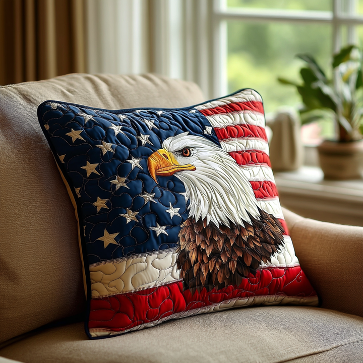 Housse de Coussin Matelassée Aigle Souverain NCU0DK9030
