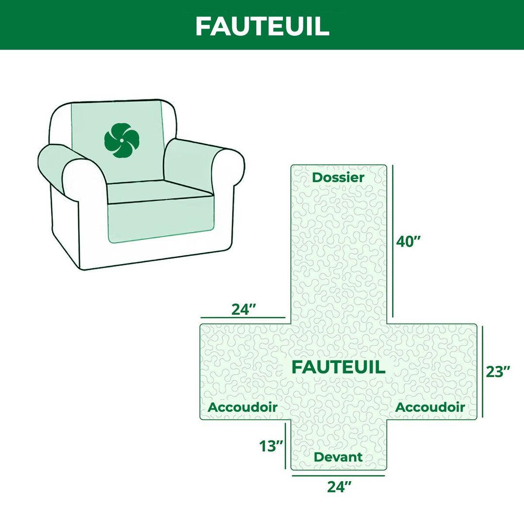 Tailles – fauteuil
