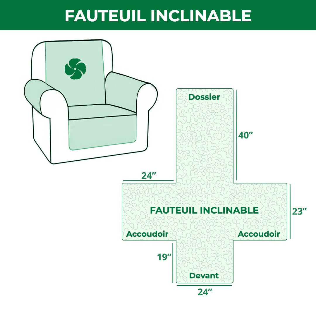 Housse de canapé matelassée Rustic Harvest Road