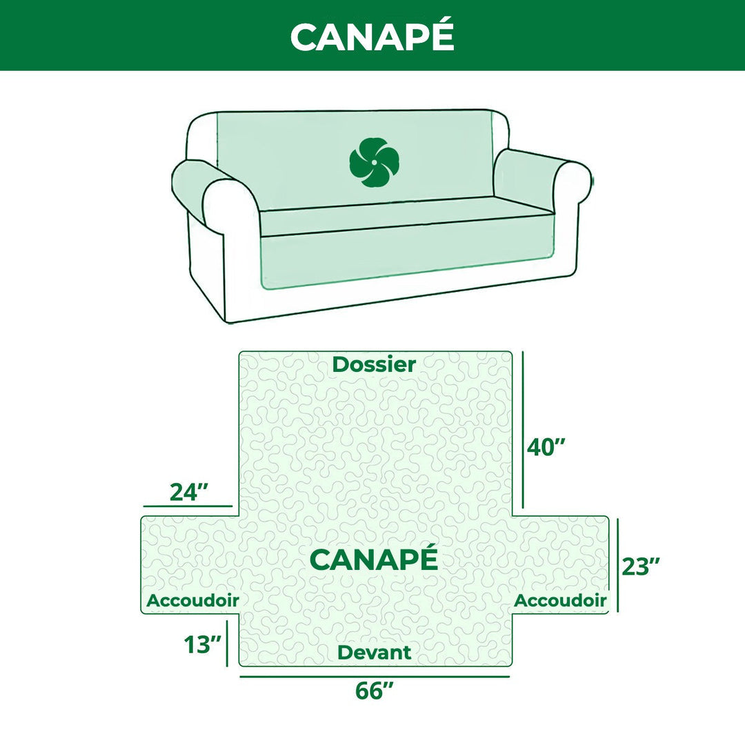 Housse de canapé matelassée Navajo Golden Dawn
