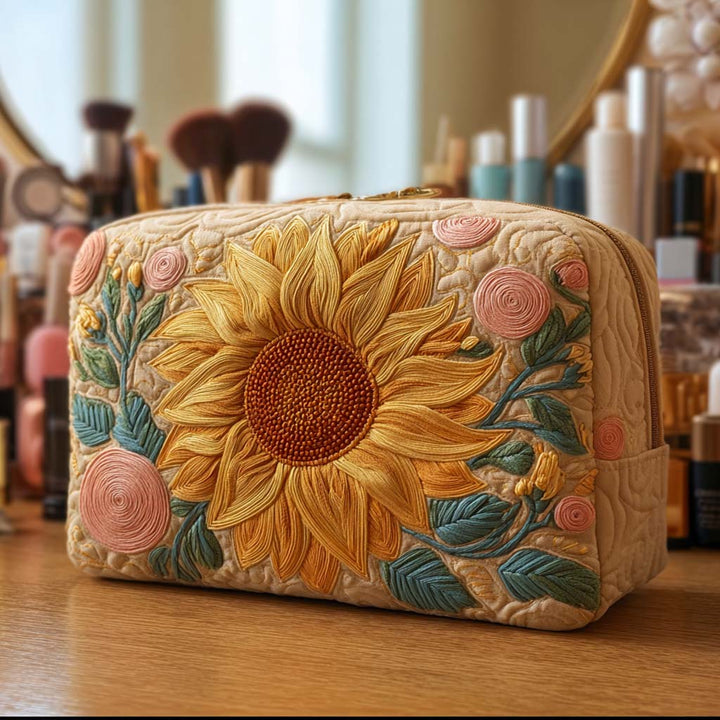 Trousse de Maquillage Matelassée Douce