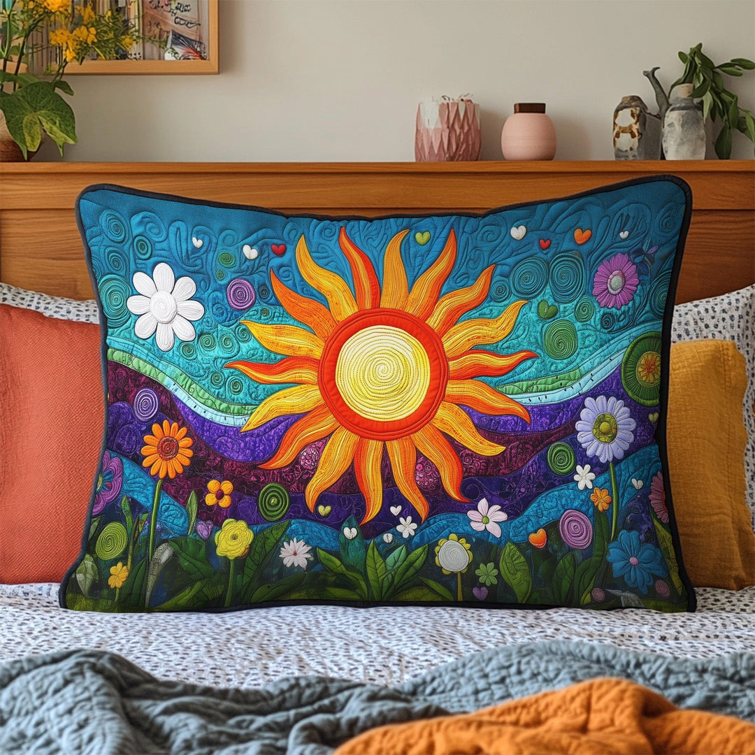 Housse de Coussin Matelassée Solar Reverie NCU0PT6674