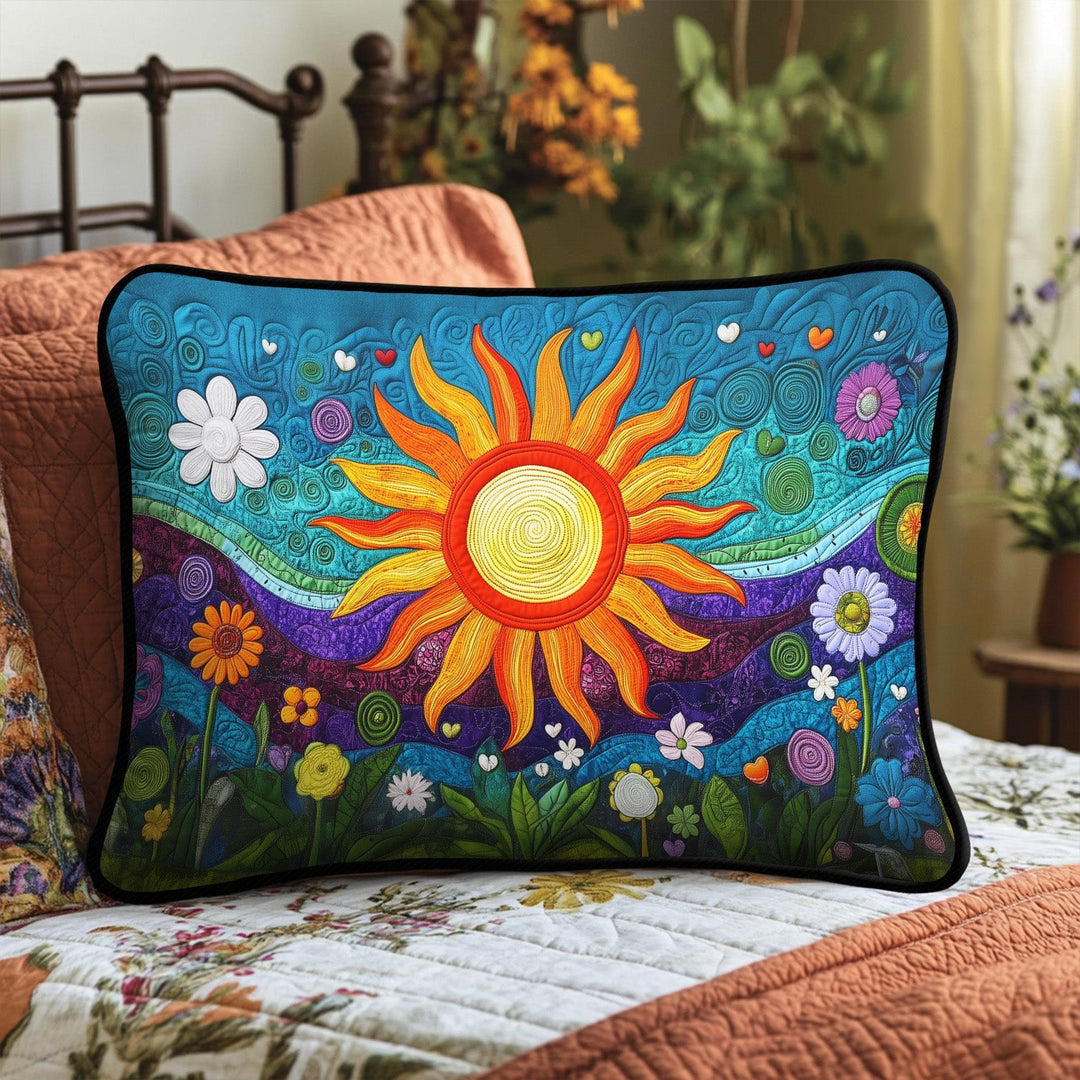 Housse de Coussin Matelassée Solar Reverie NCU0PT6674