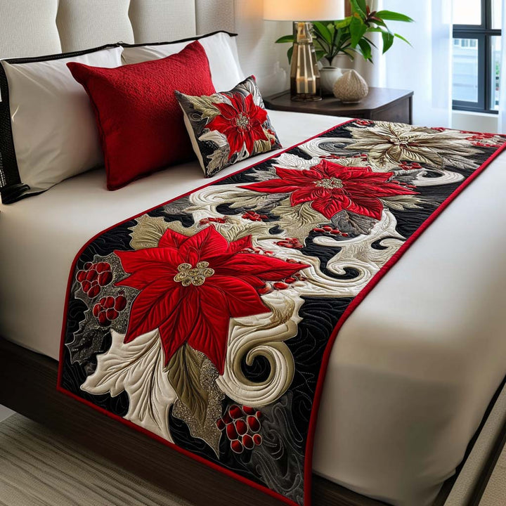 Couverture de lit matelassée Sparkle Noel