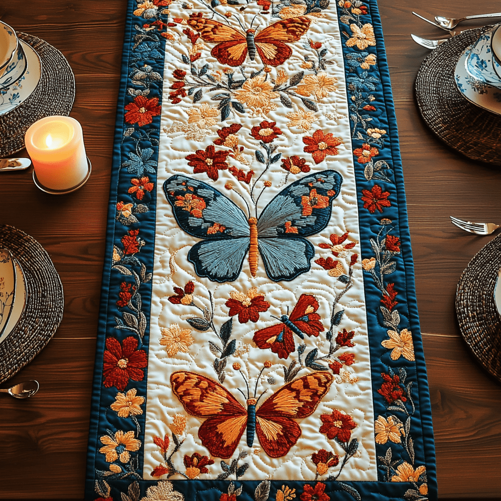 Couverture de Table Matelassée Printemps Sérénité NCU0VH2107