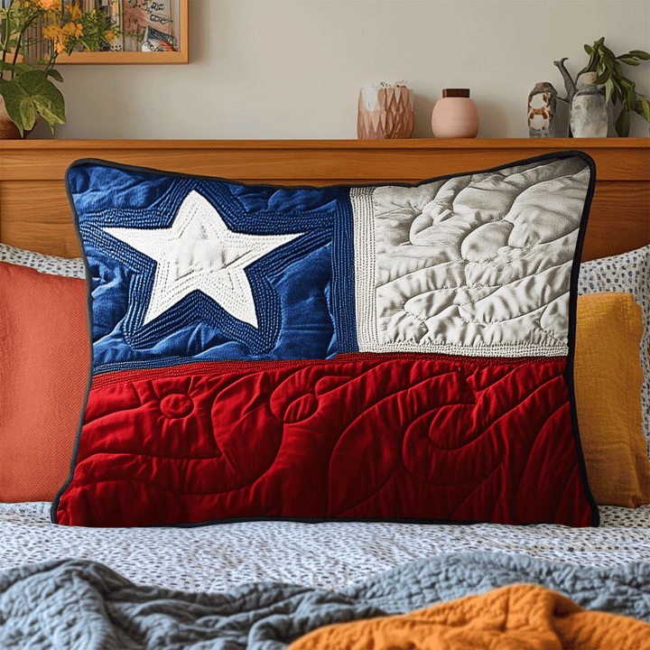 Housse de Coussin Matelassée Étoile du Texas NCU0DV5056
