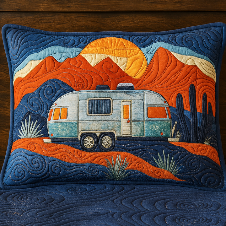 Housse de coussin matelassée Starry Night Road NCU0NT8500