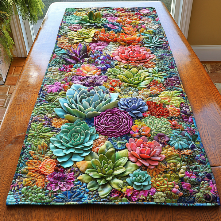 Nappe Quiltée Jardin Succulent NCU0DK5820