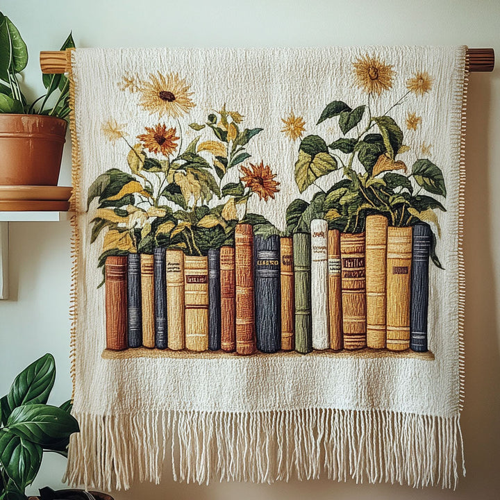 Couverture en Tissé de Canne à Tournesol NCU0NT4752