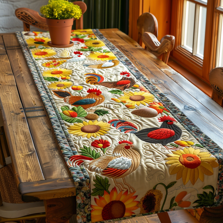 Nappe Quiltée de Ferme Ensoleillée NCU0TH581