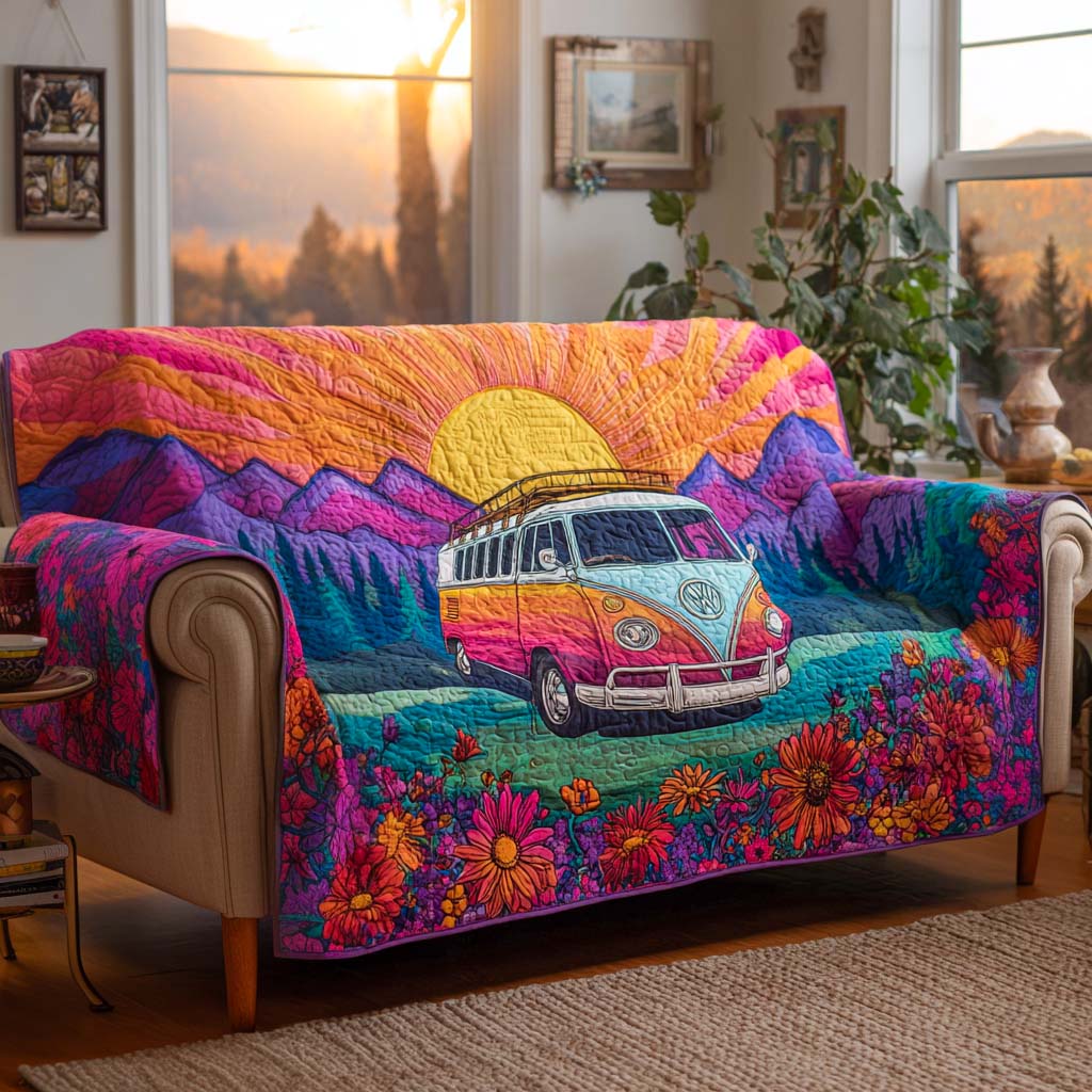 Housse de Canapé Matelassée Hippie