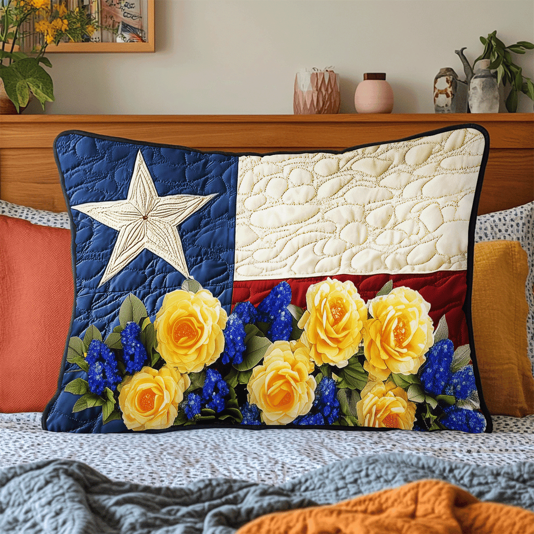 Housse de Coussin Matelassée Texas Bouquet NCU0DV5335