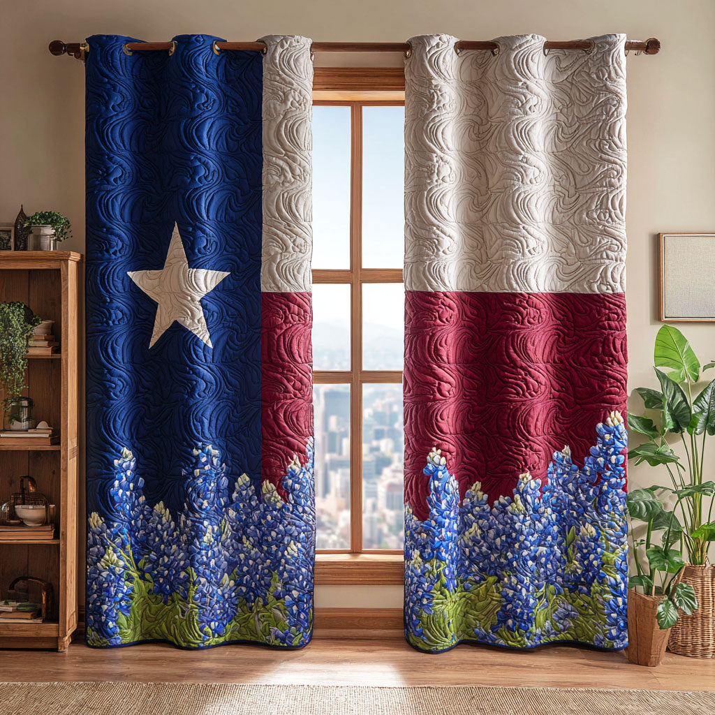 Rideaux Matelassés Texas Bloom NCU0TV1387