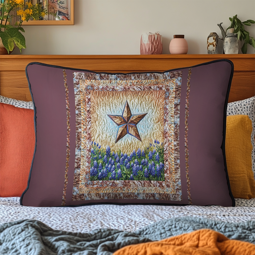 Taie d'oreiller en patchwork Texas Pride NCU0DK6989