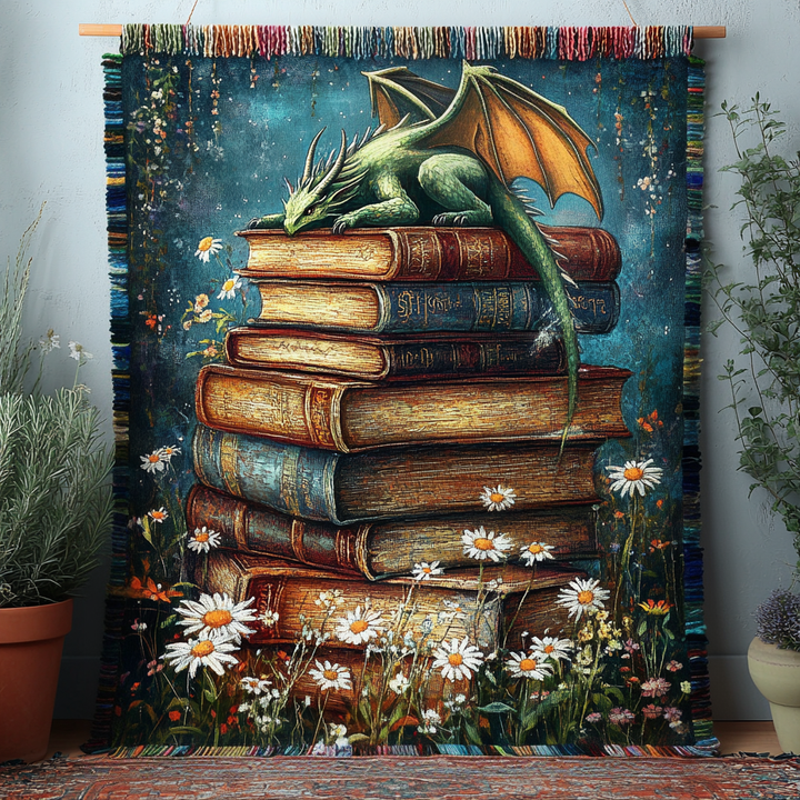 La Couverture Tissée du Gardien du Livre